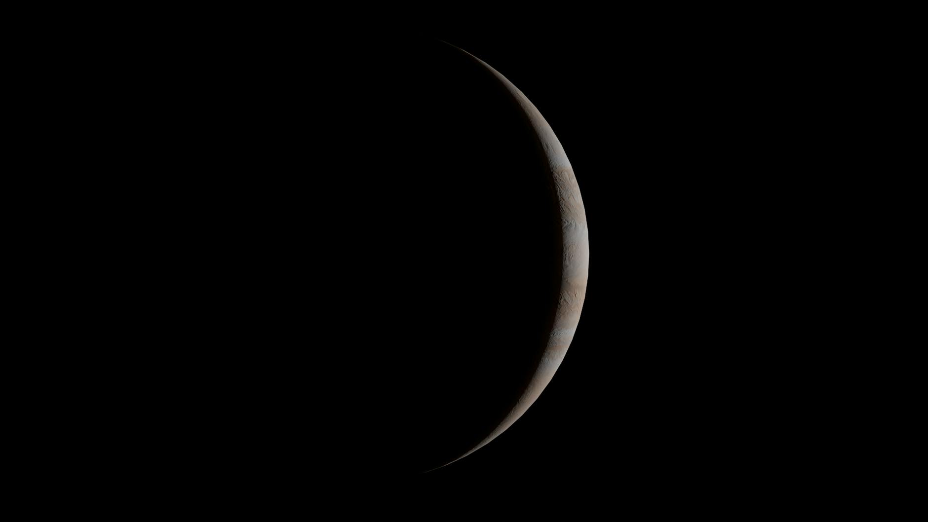 thin crescent moon